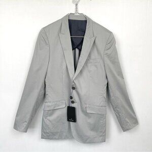 Paul Smith Soho Slim-Fit Cotton Suit Jacket Gray size 34R